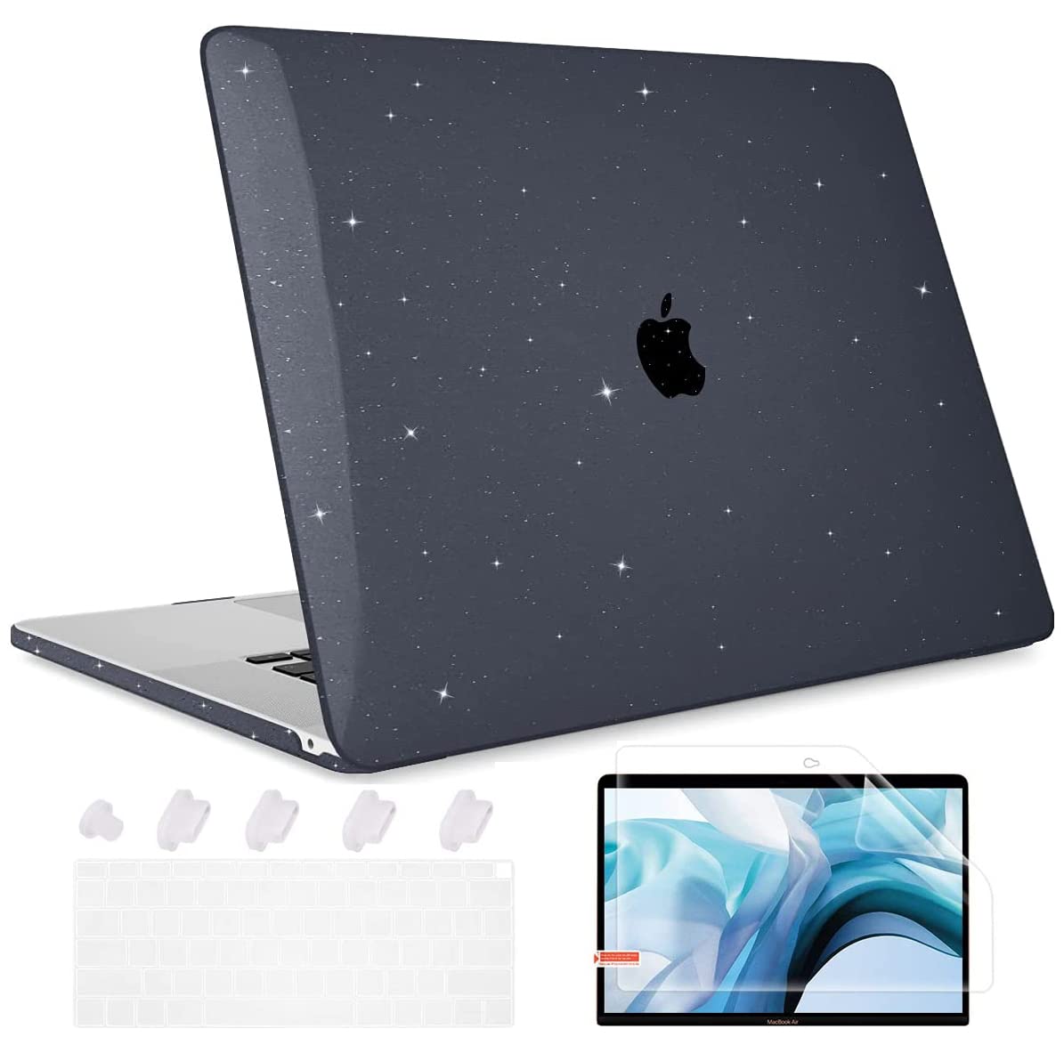 ZORBES Laptop Cover 13.3 inch for Macbook Air M1 Case Cover Laptop Case Compatible with 2020 MacBook Air M1 A2337 A2179 Macbook Air Hard Case Waterproof Protector Keyboard Cover Screen Protector Dust Plug ZORBES Laptop Cover 13.3 inch for Macbook Air M1 Case Cover Laptop Case Compatible with 2020 MacBook Air M1 A2337 A2179 Macbook Air Hard Case Waterproof Protector Keyboard Cover Screen Protector Dust Plug